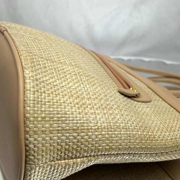 Rudolph Valentino Straw mini tote bag - Picture 5 of 13